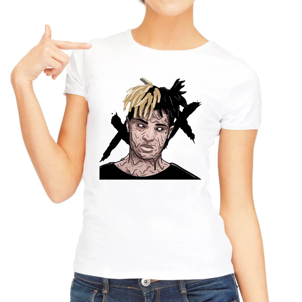 Футболка посвященная рэперу xxxtentacion Rip мужская/wo Мужская 2019 Женская рэп Рэпер Хип
