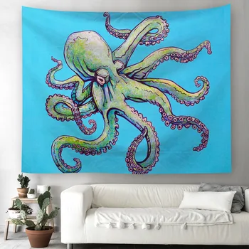 Tapestry Octopus Printing pattern Marine animal Tapestry Beach Throw Towel Yoga Rug Wall Hanging Gobelin Home Decor Art
Tapestry Octopus Printing pattern Marine animal Tapestry Beach Throw Towel Yoga Rug Wall Hanging Gobelin Home Decor Art
