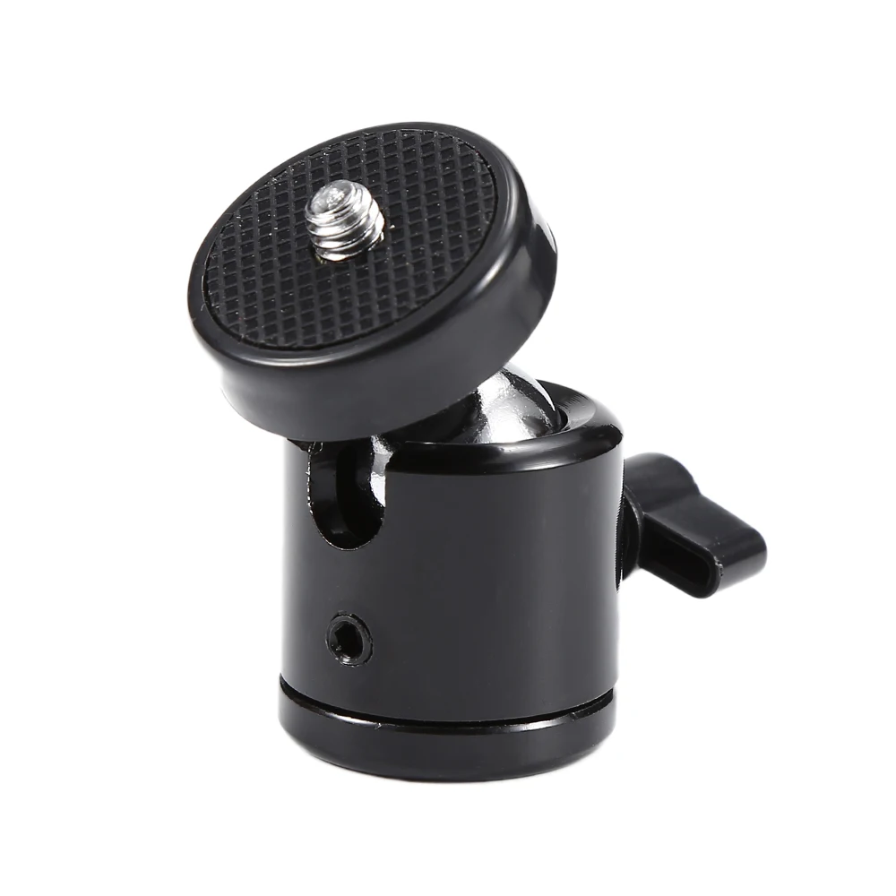 Black Color 360 Degree Mini Tripod Ball Head Ballhead 1/4"Screw Mount Stand DSLR DV Camera DSLR Camera Accessories
Black Color 360 Degree Mini Tripod Ball Head Ballhead 1/4"Screw Mount Stand DSLR DV Camera DSLR Camera Accessories