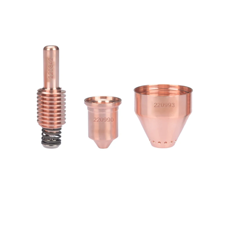 Free Shipping 2Pcs/Lot CNC Plasma Cutting Machine Parts 105A Electrode 220842 Nozzle 220990 Protection Cap 220993 Copper Cap
Free Shipping 2Pcs/Lot CNC Plasma Cutting Machine Parts 105A Electrode 220842 Nozzle 220990 Protection Cap 220993 Copper Cap