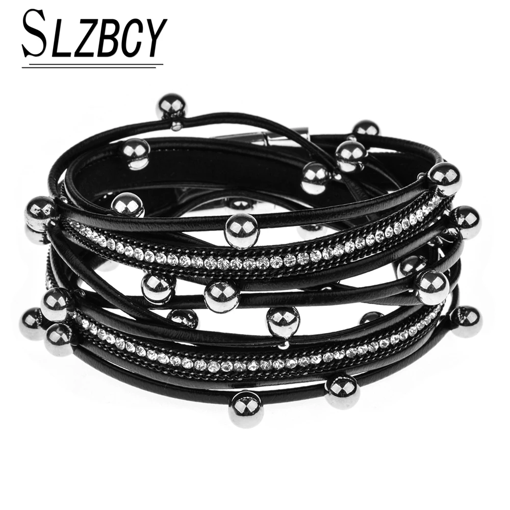 SLZBCY Retro Boho Bracelet Wide MultiLayer Wrist bands Elastic Charms Bracelets&Bangles Alloy Rhinestone Material Jewelry Party
SLZBCY Retro Boho Bracelet Wide MultiLayer Wrist bands Elastic Charms Bracelets&Bangles Alloy Rhinestone Material Jewelry Party