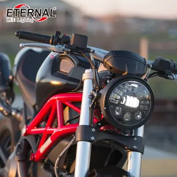 70W 5.75inch 7 round Left right Turn signal H4 LED motorcycle headlamp with Hi/Lo beam for Harley Sportster XL Dyna BMW Yamaha
70W 5.75inch 7 round Left right Turn signal H4 LED motorcycle headlamp with Hi/Lo beam for Harley Sportster XL Dyna BMW Yamaha