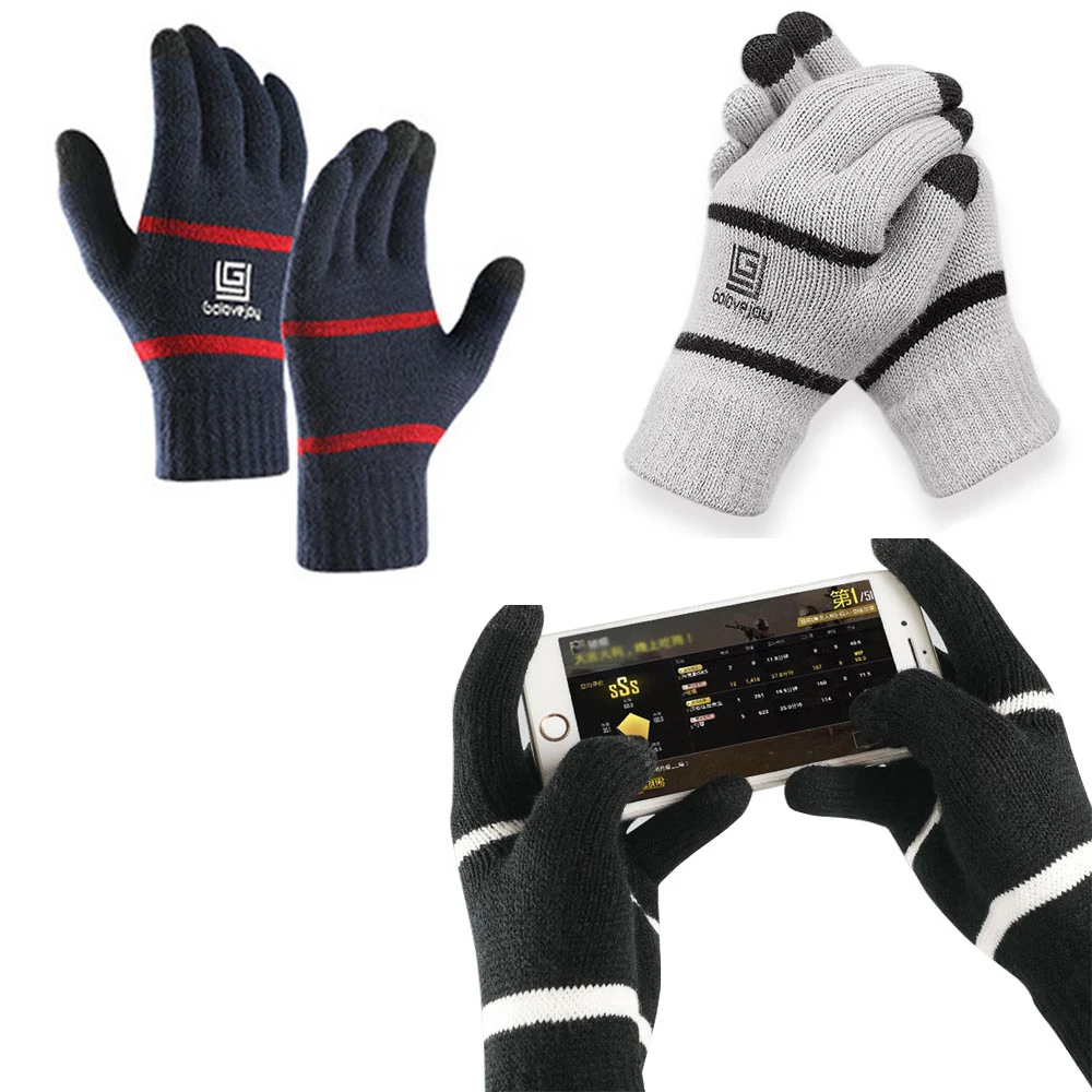 1 Pair Winter Gloves Knit Mitten Anti-slip Touch Screen Gloves Wool Magic Warm Gloves for Women Men
1 Pair Winter Gloves Knit Mitten Anti-slip Touch Screen Gloves Wool Magic Warm Gloves for Women Men
