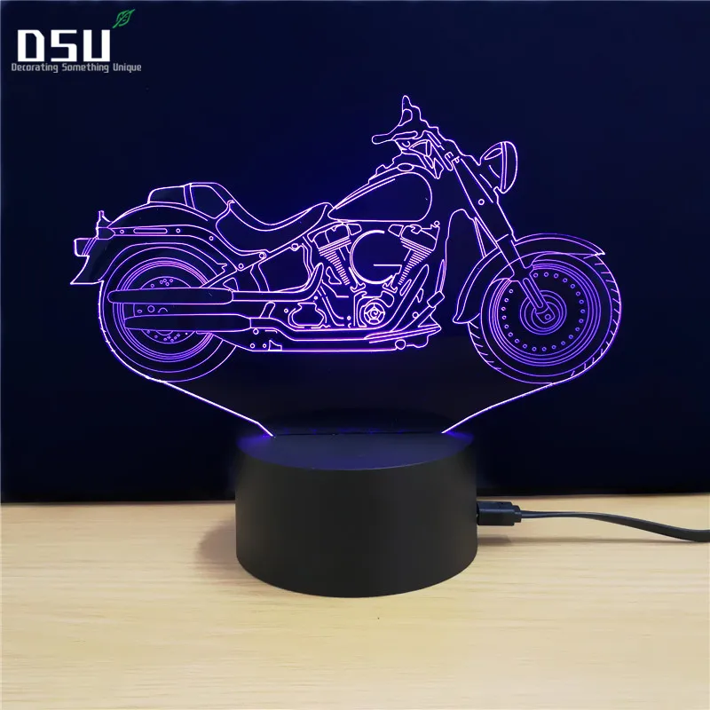 3D Lamp Motorcycle Shape Night Light Desk Table Light 7 Color Changing Touch Control Gift for Christmas Birthday Valentine's Day
3D Lamp Motorcycle Shape Night Light Desk Table Light 7 Color Changing Touch Control Gift for Christmas Birthday Valentine's Day