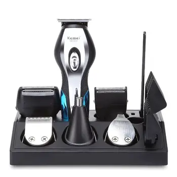 

Kemei KM-5031 11 in 1 Hair Clipper Shaver razor Nose Ear Trimmer Grooming Kits