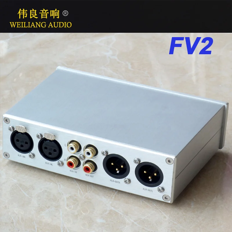FV2 Fully Balanced Passive Preamp pre amplifier XLR/RCA Potentiometer audio volume control
FV2 Fully Balanced Passive Preamp pre amplifier XLR/RCA Potentiometer audio volume control