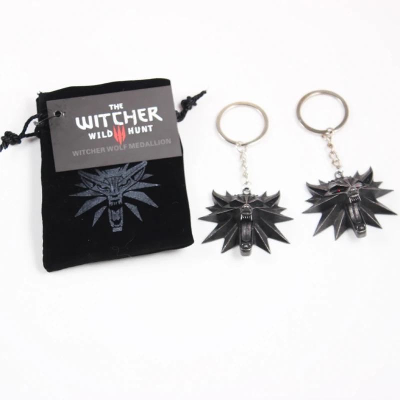 Fashion The Witcher 3 Wild Hunt Medallion Keychain The Wild Hunt 3 Figure Game 3D Wolf Head Keyrings 1 Bag and 1 Card
Fashion The Witcher 3 Wild Hunt Medallion Keychain The Wild Hunt 3 Figure Game 3D Wolf Head Keyrings 1 Bag and 1 Card