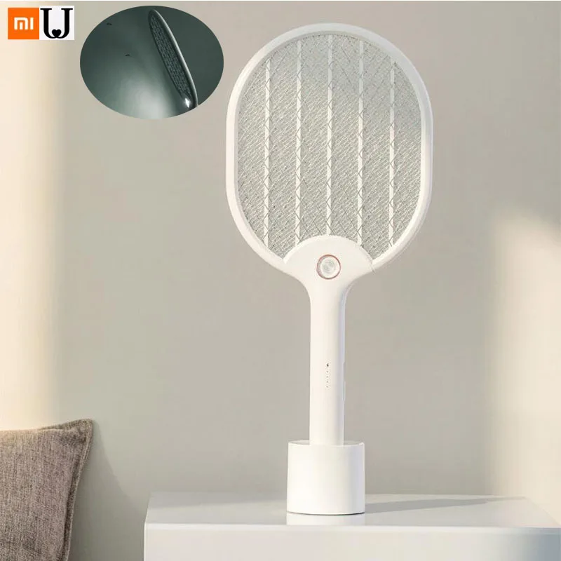 Xiaomi 3000V Electric Mosquito Swatter Anti-electric Shock Net USB Charging Mosquito Dispeller Portable Travel With Base Bracket
Xiaomi 3000V Electric Mosquito Swatter Anti-electric Shock Net USB Charging Mosquito Dispeller Portable Travel With Base Bracket