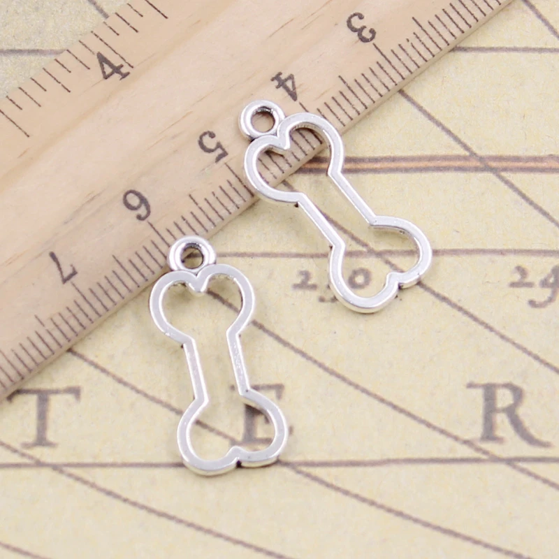 20pcs Charms hollow dog bone 25x11mm Tibetan Silver Plated Pendants Antique Jewelry Making DIY Handmade Craft
20pcs Charms hollow dog bone 25x11mm Tibetan Silver Plated Pendants Antique Jewelry Making DIY Handmade Craft