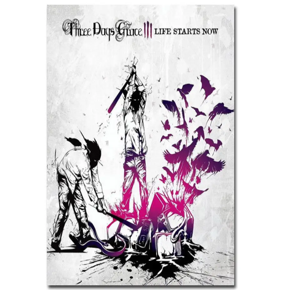 Art Print Three Days Grace Canadian Rock Band Ground Music Group 14x21 24x36 27x40 Inch Silk Poster Wall Canvas Decoration X-509
Art Print Three Days Grace Canadian Rock Band Ground Music Group 14x21 24x36 27x40 Inch Silk Poster Wall Canvas Decoration X-509