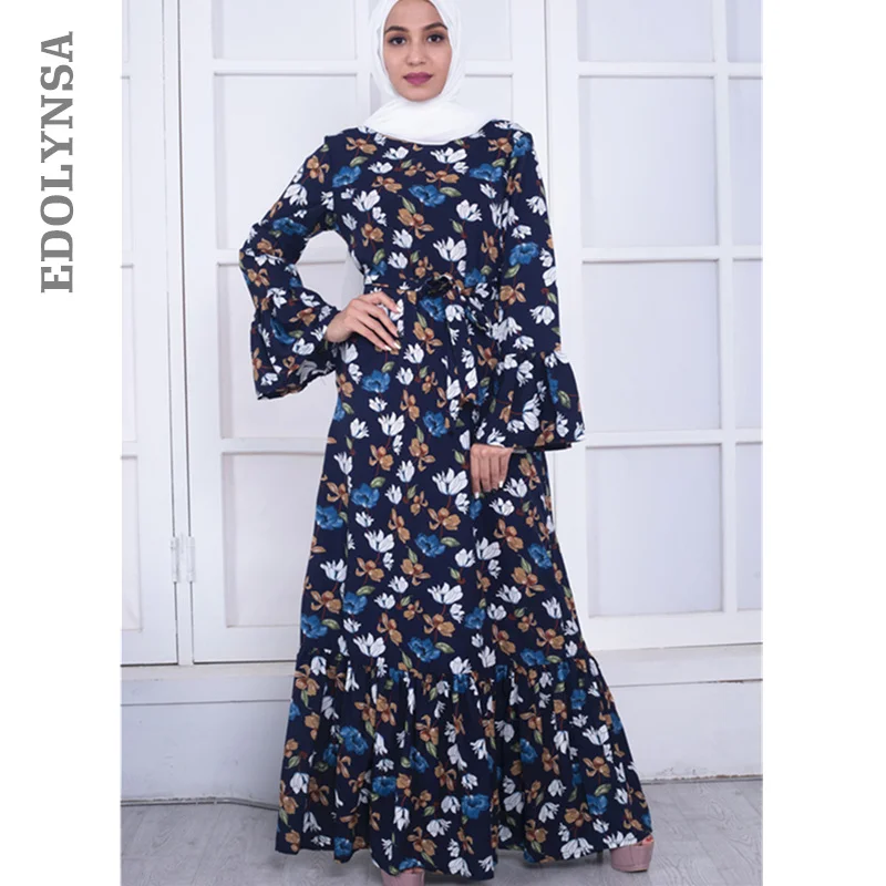 Modest Islamic Clothing Malaysia Islam Muslim Dress Moroccan Kaftan Dubai Abaya Floral Print Pakistani Hijab Dress Turkish D224
Modest Islamic Clothing Malaysia Islam Muslim Dress Moroccan Kaftan Dubai Abaya Floral Print Pakistani Hijab Dress Turkish D224