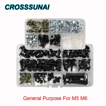 Universal Motorcycle Fairing Spring Screws Bolts Nuts Kit Fastener Clips Sportbike Aluminum Motorcycle Screw Nut Cover For Honda
Universal Motorcycle Fairing Spring Screws Bolts Nuts Kit Fastener Clips Sportbike Aluminum Motorcycle Screw Nut Cover For Honda