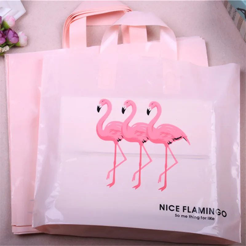 High-density Polythylene Eco-friendly Large Present Packaging With Flamingo 10pcs/lot 29*35cm Luxury Plastic Package Bags
High-density Polythylene Eco-friendly Large Present Packaging With Flamingo 10pcs/lot 29*35cm Luxury Plastic Package Bags