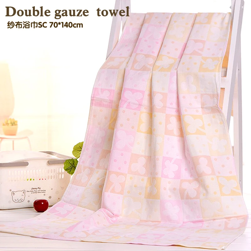 Double gauze bath towel Thin easy dry towel Cotton dropping comfortable pattern leaves cotton towel
Double gauze bath towel Thin easy dry towel Cotton dropping comfortable pattern leaves cotton towel