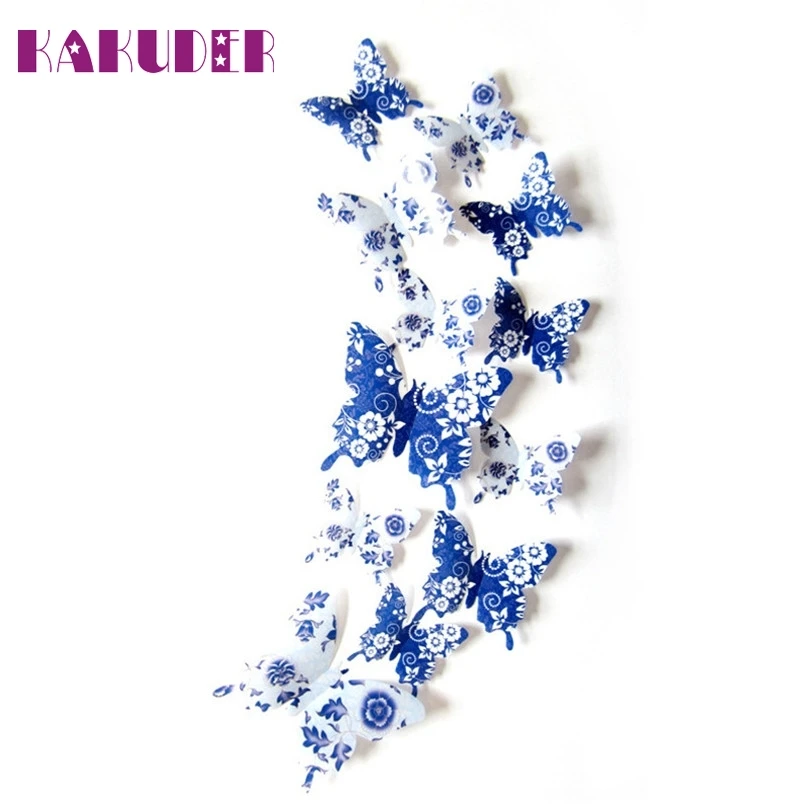 Kakuder 12 Pcs 3D Wall Stickers Butterfly Fridge Magnet For Wedding Home Decor #10 2017 Gift Drop
Kakuder 12 Pcs 3D Wall Stickers Butterfly Fridge Magnet For Wedding Home Decor #10 2017 Gift Drop