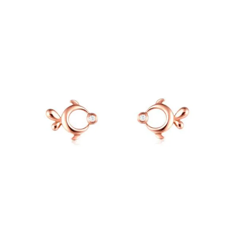 2018 18K Gold Earrings Cute Fish Family Stud Earrings For Women Fashion Girl AU750 Gold Earrings Jewelry Gifts
2018 18K Gold Earrings Cute Fish Family Stud Earrings For Women Fashion Girl AU750 Gold Earrings Jewelry Gifts