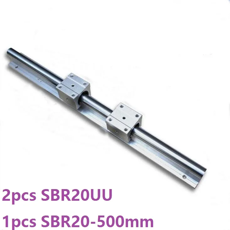 1 шт. SBR20-500 мм линейная направляющая + 2 шт. SBR20UU линейные опорные блоки для ЧПУ частей маршрутизатора
1 шт. SBR20-500 мм линейная направляющая + 2 шт. SBR20UU линейные опорные блоки для ЧПУ частей маршрутизатора