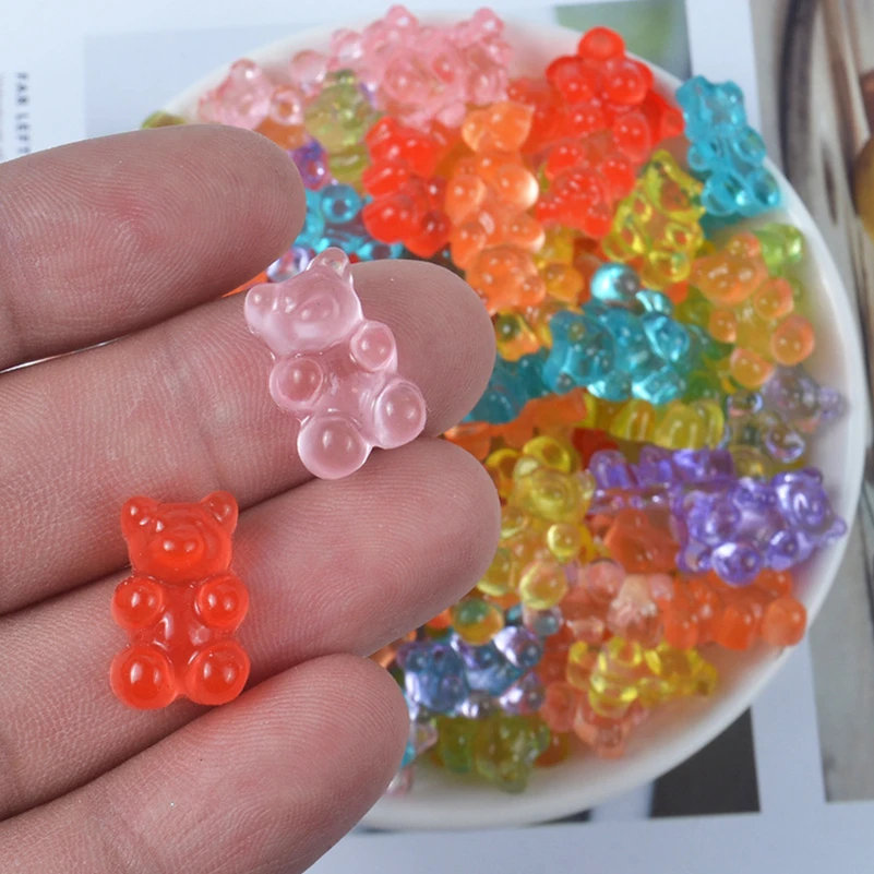 Tanduzi Wholesale 1000PCS Resin Candy Flatback Cabochon Simulation Food Fudge Bear QQ Gummy Candy Resin Sugar Dollhouse Food DIY
Tanduzi Wholesale 1000PCS Resin Candy Flatback Cabochon Simulation Food Fudge Bear QQ Gummy Candy Resin Sugar Dollhouse Food DIY