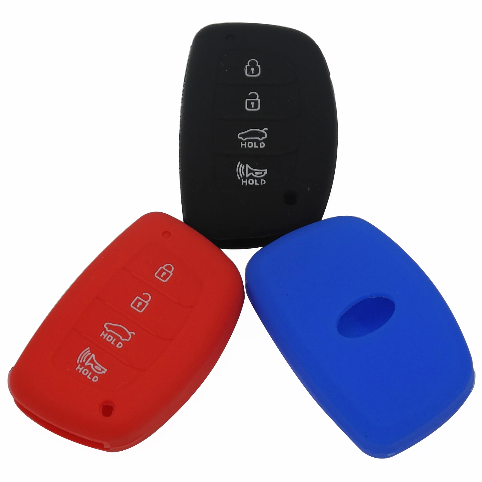 jingyuqin Silicone Car Key Case For Hyundai Mistra Santa Fe Veracruz Tucson Veloster Rohens Coupe AZERA Avante 4 Button keyless
jingyuqin Silicone Car Key Case For Hyundai Mistra Santa Fe Veracruz Tucson Veloster Rohens Coupe AZERA Avante 4 Button keyless