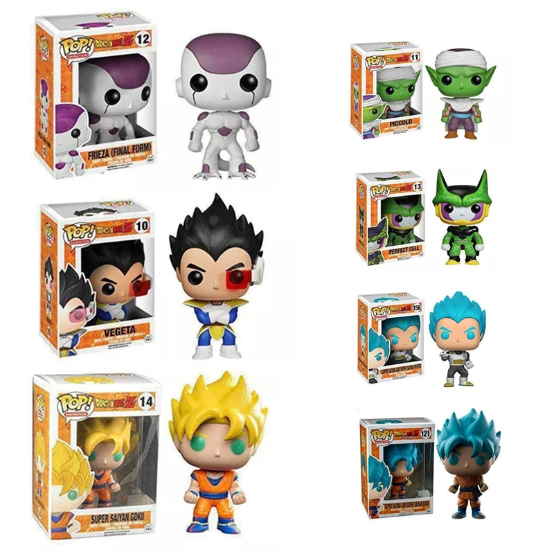 Anime Dragon Ball Super Saiyan Frieza/Vegeta/Perfect Cell/super Saiyan Goku/piccolo Action Figure PVC Toy Figuine Model Doll
Anime Dragon Ball Super Saiyan Frieza/Vegeta/Perfect Cell/super Saiyan Goku/piccolo Action Figure PVC Toy Figuine Model Doll