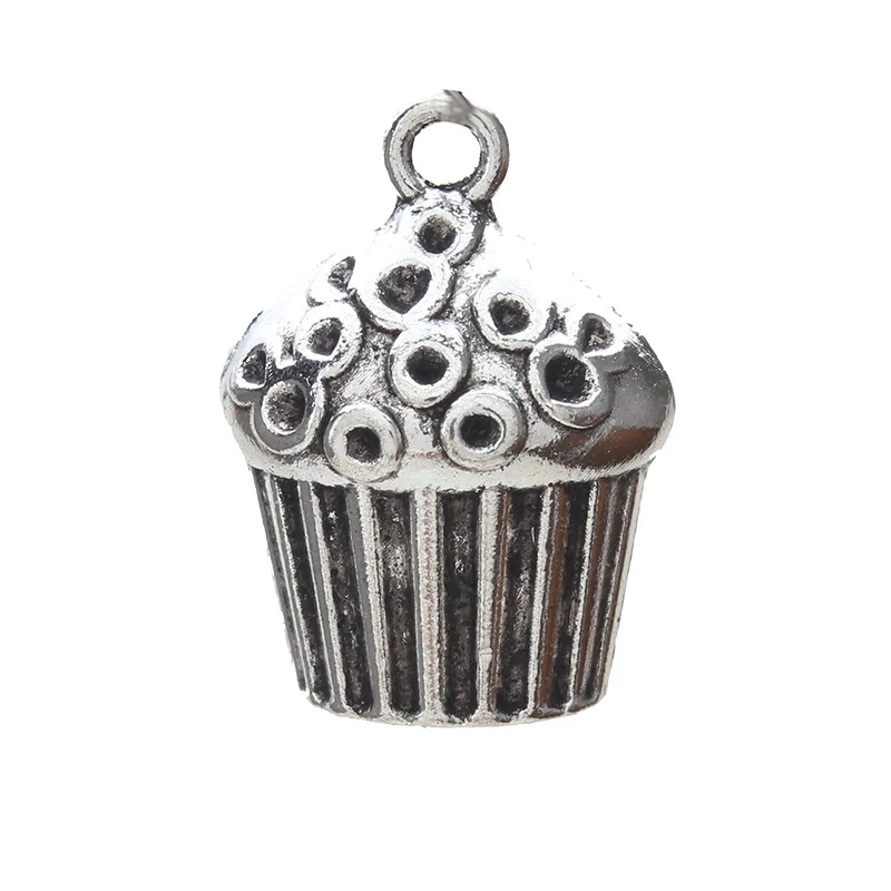 10pcs/lot Antique Retro Silver Cake Shape Charm Bracelet Necklace Earrings Jewelry Accessories 15mm x 20mm Pendant
10pcs/lot Antique Retro Silver Cake Shape Charm Bracelet Necklace Earrings Jewelry Accessories 15mm x 20mm Pendant