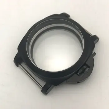 47mm watch steel black case PVD suitable for 6497/6498 movement wire drawing p44-12
47mm watch steel black case PVD suitable for 6497/6498 movement wire drawing p44-12