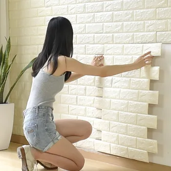 70x77cm 3D Stone Brick PE Foam Wallpaper Posters Wall Stickers Safety Wall Decor Living Room Kitchen Home Improvement Decoration
70x77cm 3D Stone Brick PE Foam Wallpaper Posters Wall Stickers Safety Wall Decor Living Room Kitchen Home Improvement Decoration