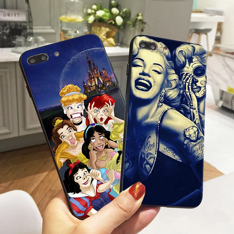 Tattoo Monroe Skull Case For Huawei P20 Pro Princess Alice Case For Huawei P Smart P10 P20 Lite Cover Soft Silicone Phone Coque
Tattoo Monroe Skull Case For Huawei P20 Pro Princess Alice Case For Huawei P Smart P10 P20 Lite Cover Soft Silicone Phone Coque