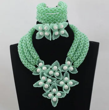 Nigerian Accessories Wedding Beads 2016 Best Selling!Necklaces Bracelet Earrings Set Green African Costume Free Shipping ALJ736
Nigerian Accessories Wedding Beads 2016 Best Selling!Necklaces Bracelet Earrings Set Green African Costume Free Shipping ALJ736