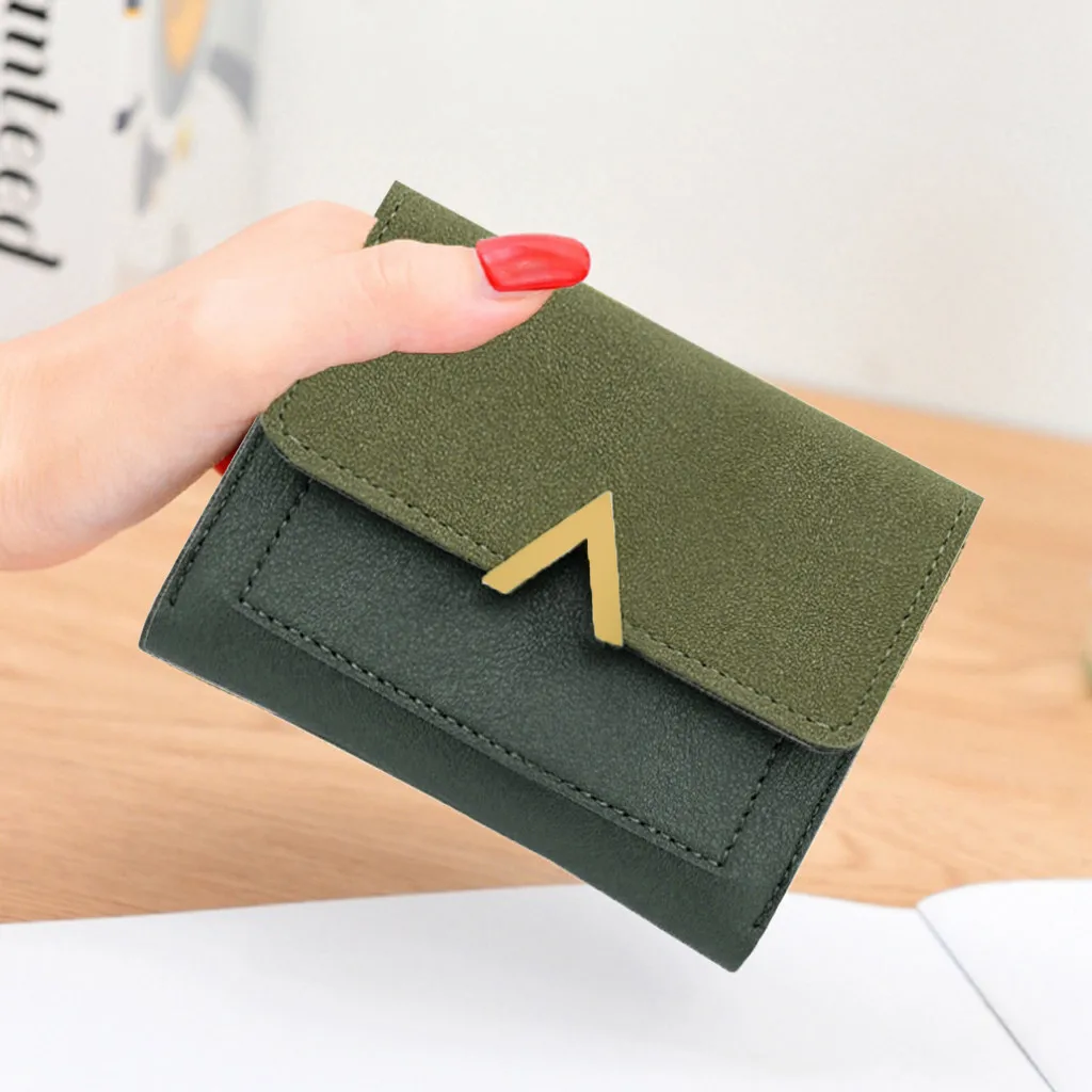 Wallet Female Mini Womens Scrub Retro Short Wallet Short Female Coin Credit Card Holder Purse
Wallet Female Mini Womens Scrub Retro Short Wallet Short Female Coin Credit Card Holder Purse