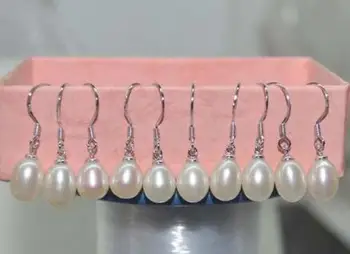 free shipping luxury Noble jewelry AAA Wholesale 30 pairs 7-7.5mm purple rice FW pearl dangle earring 925s hook
free shipping luxury Noble jewelry AAA Wholesale 30 pairs 7-7.5mm purple rice FW pearl dangle earring 925s hook