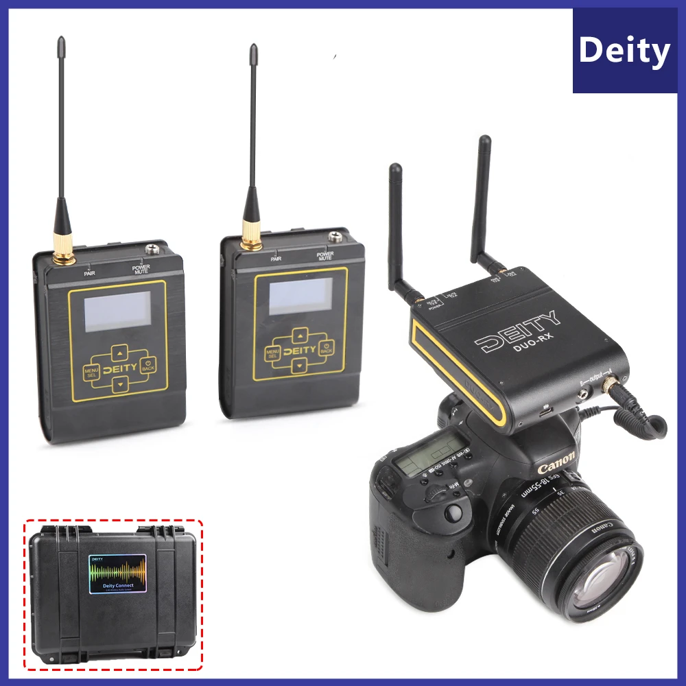 Deity Connect wireless lavalier microphone 2.4 Ghz wireless system wireless microphone for Canon Nikon Sony Camera wireless MIC
Deity Connect wireless lavalier microphone 2.4 Ghz wireless system wireless microphone for Canon Nikon Sony Camera wireless MIC