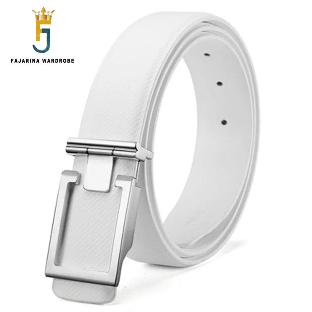 FAJARINA New Design Quality Genuine Leather Belts Strap Male Jeans Cowhide Cow Skin White Belt for Men Freeshipping LUFJ633
FAJARINA New Design Quality Genuine Leather Belts Strap Male Jeans Cowhide Cow Skin White Belt for Men Freeshipping LUFJ633