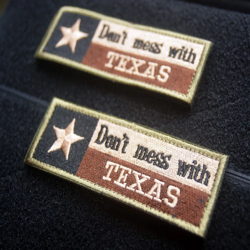 3D embroidery patch don't provoke Texas flag tactical morale chapter chest outdoor clothing decoration patch badge gift noodles
3D embroidery patch don't provoke Texas flag tactical morale chapter chest outdoor clothing decoration patch badge gift noodles