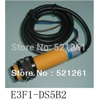 Photoelectric switch sensor E3F1-DS5B2 diameter 12mm distance 5cm diffuse reflection type NPN NC DC transducer
Photoelectric switch sensor E3F1-DS5B2 diameter 12mm distance 5cm diffuse reflection type NPN NC DC transducer