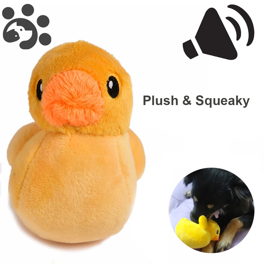 Dog Toy Duck Squeaky Plush Cats Interactive Chew Toys For Puppy Durable Squeaker Toy For Small Dogs Pet Products TY0064
Dog Toy Duck Squeaky Plush Cats Interactive Chew Toys For Puppy Durable Squeaker Toy For Small Dogs Pet Products TY0064