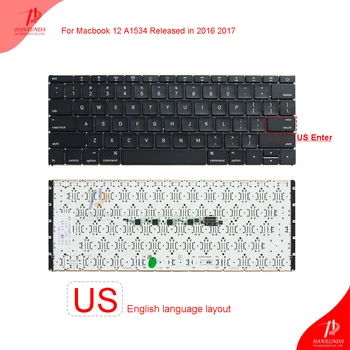 Original new Laptop Built-in keyboard for 12" MacBook A1534 released in 2015 2016 2017 US English Version replacement
Original new Laptop Built-in keyboard for 12" MacBook A1534 released in 2015 2016 2017 US English Version replacement