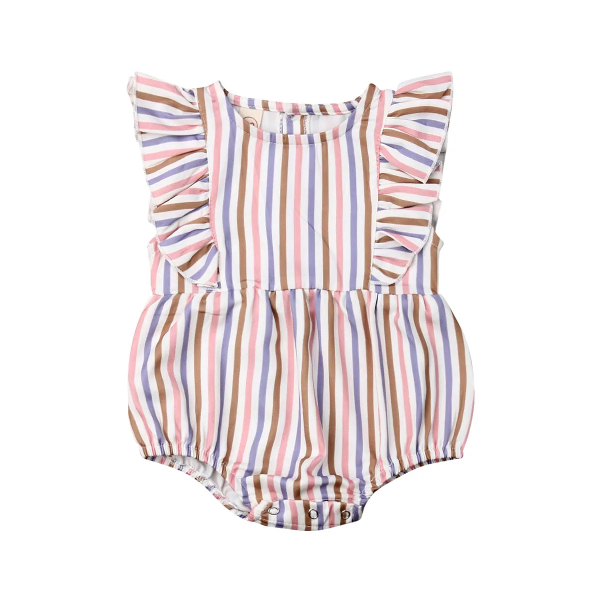 Newborn Baby Girls Ruffles Rompers Summer Infant Girls Jumpsuit Striped Playsuit Sleeveless Baby Girls Costumes
Newborn Baby Girls Ruffles Rompers Summer Infant Girls Jumpsuit Striped Playsuit Sleeveless Baby Girls Costumes