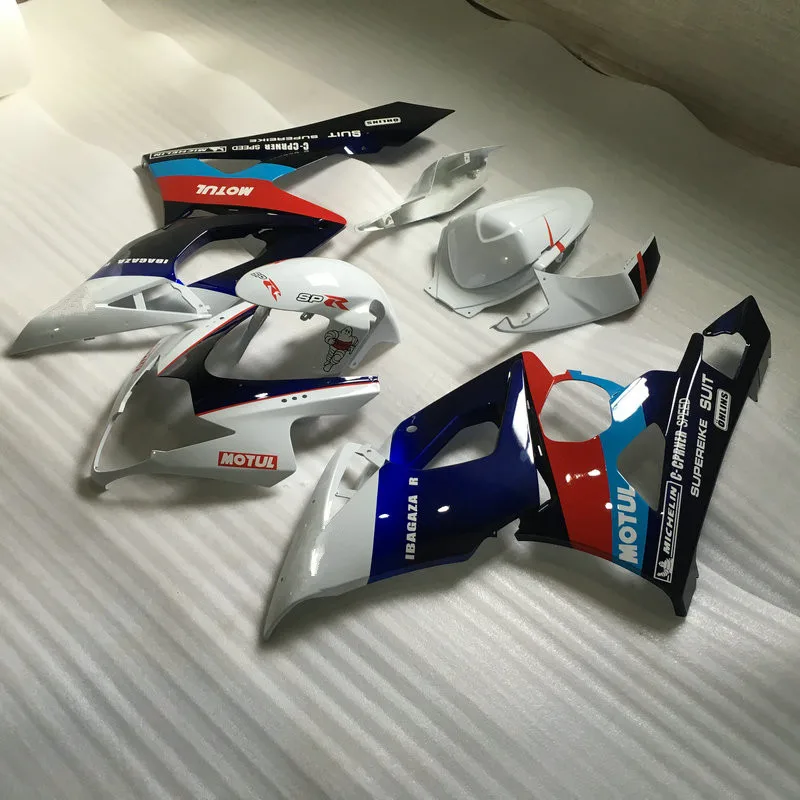 Hi-quality Injection mold Fairing kit for SUZUKI GSXR1000 K5 05 06 GSXR 1000 2005 2006 ABS White blue Fairings set+gifts SE23
Hi-quality Injection mold Fairing kit for SUZUKI GSXR1000 K5 05 06 GSXR 1000 2005 2006 ABS White blue Fairings set+gifts SE23