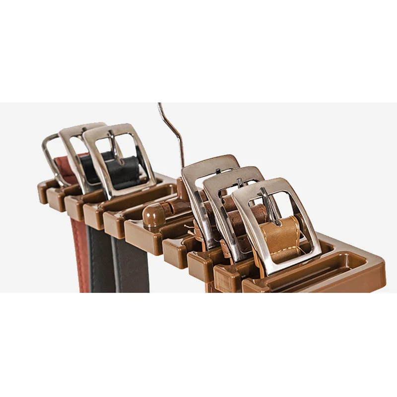 DIY Tie Belt Storage Rack Organizer Space Saver Tops Bra Rotating Hanger Holder Home 3 Color