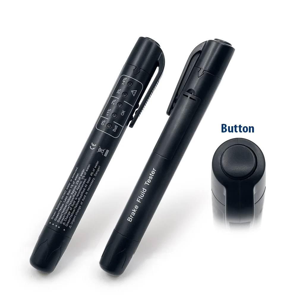 10 PCs/lot Accurate Oil Quality Check Pen Universal Brake Fluid Tester Car Brake Liquid Tester Vehicle Auto Automotive Test Tool
10 PCs/lot Accurate Oil Quality Check Pen Universal Brake Fluid Tester Car Brake Liquid Tester Vehicle Auto Automotive Test Tool