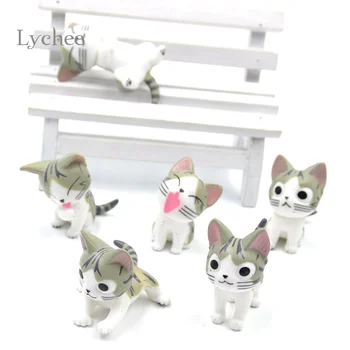 Lychee Life 6 Pieces/Set Cartoon Lovely Cat Plastic Crafts Decoration Crafts Figurine Craft Home Wedding Decoration
Lychee Life 6 Pieces/Set Cartoon Lovely Cat Plastic Crafts Decoration Crafts Figurine Craft Home Wedding Decoration