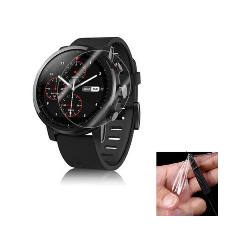 2 шт. защитная пленка для смарт-часов Xiaomi Huami Amazfit Stratos Pace 2/2S | Электроника
