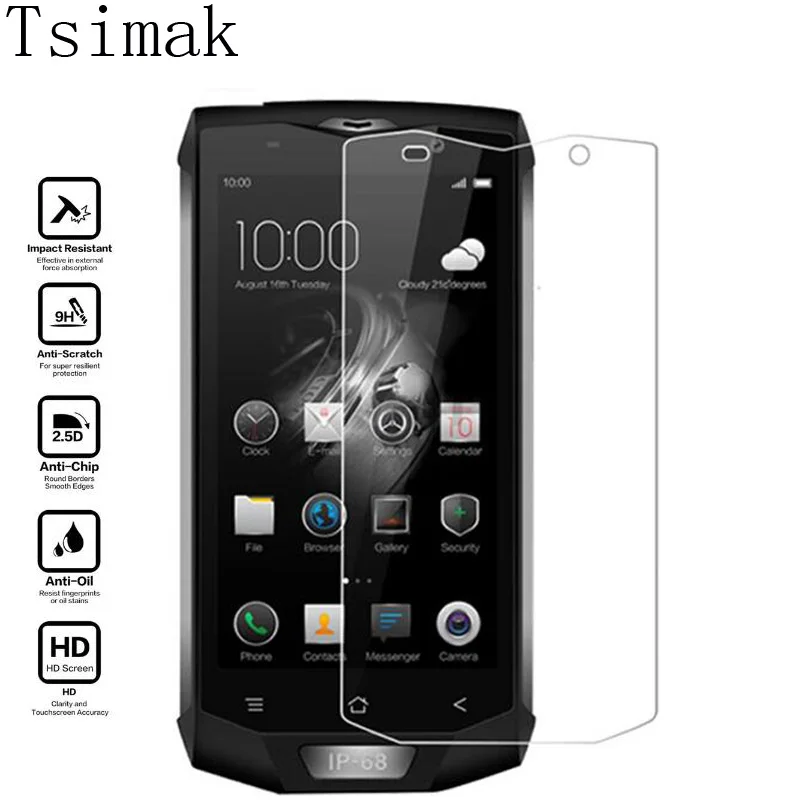 Tsimak Tempered Glass For Blackview BV7000 BV8000 Pro Screen Protector Premium Explosion-proof Steel Protective Film | Мобильные