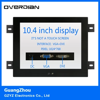 10.4"/10" VGA/DVI Interface Non-Touch Industrial Control LCD Monitor/Display 1024*768 Metal Shell Hanger Card Installation 4:3
10.4"/10" VGA/DVI Interface Non-Touch Industrial Control LCD Monitor/Display 1024*768 Metal Shell Hanger Card Installation 4:3