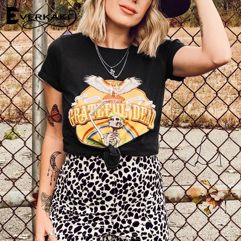 Everkaki Boho Vintage Print T-shirts Top For Women Cotton Short Sleeve Blogger Lady Bohemian T-shirt Tops Female 2019 Summer New
Everkaki Boho Vintage Print T-shirts Top For Women Cotton Short Sleeve Blogger Lady Bohemian T-shirt Tops Female 2019 Summer New