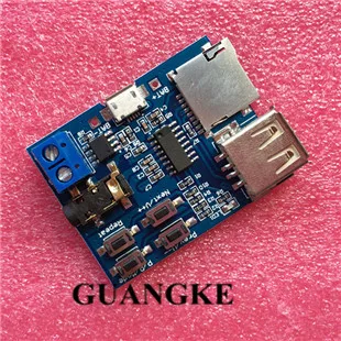 1pcs TF card U disk MP3 Format decoder board module amplifier decoding audio Player
1pcs TF card U disk MP3 Format decoder board module amplifier decoding audio Player