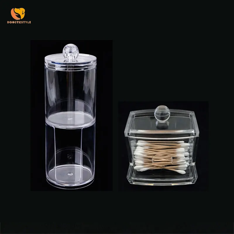 Makeup Storage Organizer Cotton Pad Storage Plastic Round Container Cotton Swab Case Storage Boxes Bins
Makeup Storage Organizer Cotton Pad Storage Plastic Round Container Cotton Swab Case Storage Boxes Bins