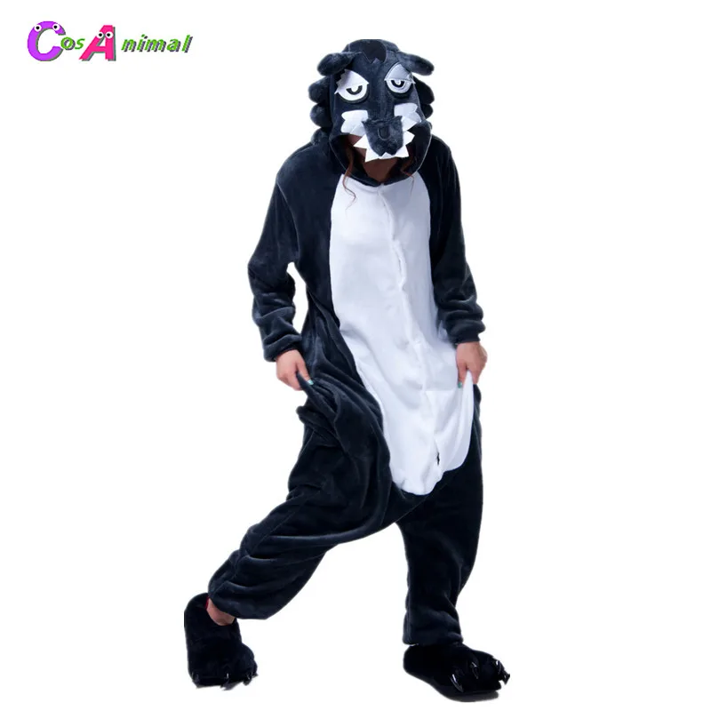 Adults Animal Cosplay Kigurumi Grey Wolf Costume Mens Onesies Pajamas For Halloween Carnival Masquerade Party
Adults Animal Cosplay Kigurumi Grey Wolf Costume Mens Onesies Pajamas For Halloween Carnival Masquerade Party