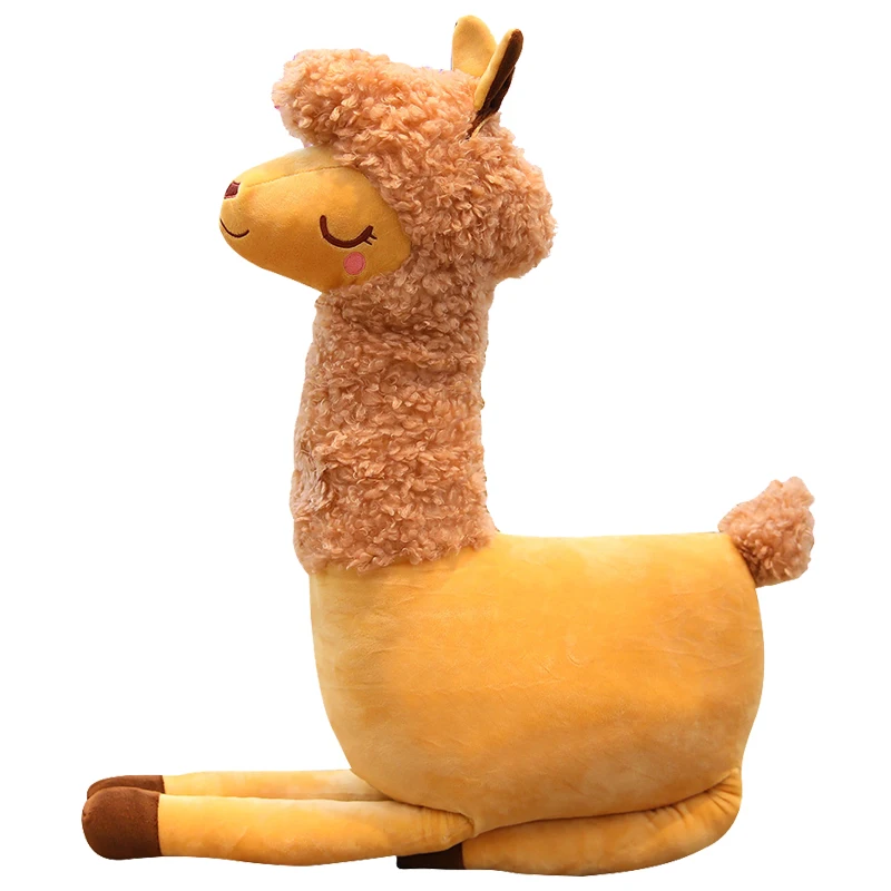 Kawaii Camel Doll Cartoon Alpaca Plush Toy Sheep Toys Cute Girl Sleeping Bed Pillow 31inch 80cm DY50699
Kawaii Camel Doll Cartoon Alpaca Plush Toy Sheep Toys Cute Girl Sleeping Bed Pillow 31inch 80cm DY50699